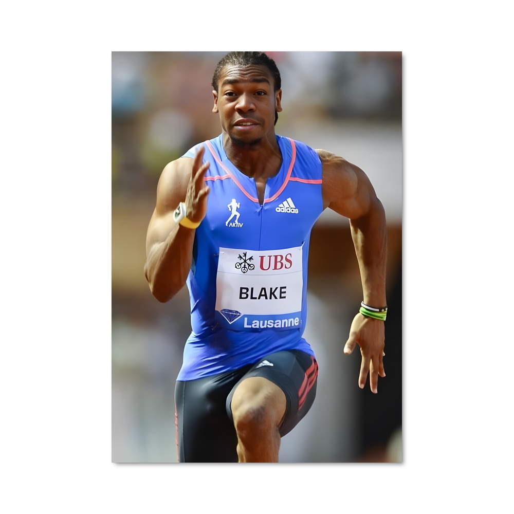 Poster La Course Éclair – affiche Athlétisme